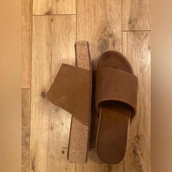 New Roxy suede sandals 9 - Picture 2 of 2